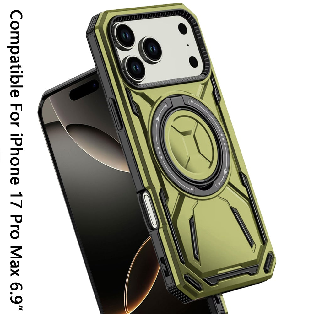 iPhone 17 Pro Max Magnetic Circle Case – Midnight Green - iPhone17accs