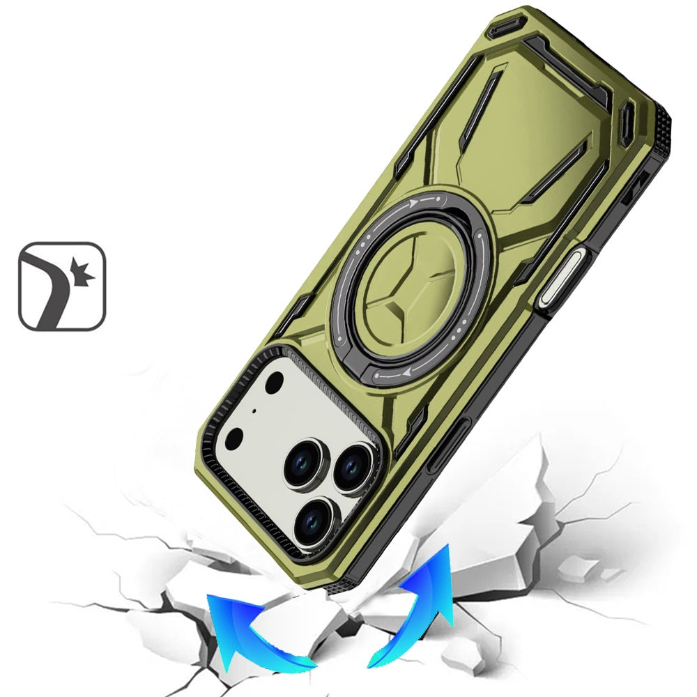 iPhone 17 Pro Max Magnetic Circle Case – Midnight Green - iPhone17accs