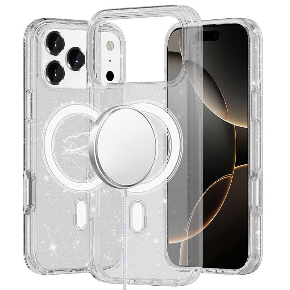 iPhone 17 Pro Magnetic Circle Case – Clear - iPhone17accs