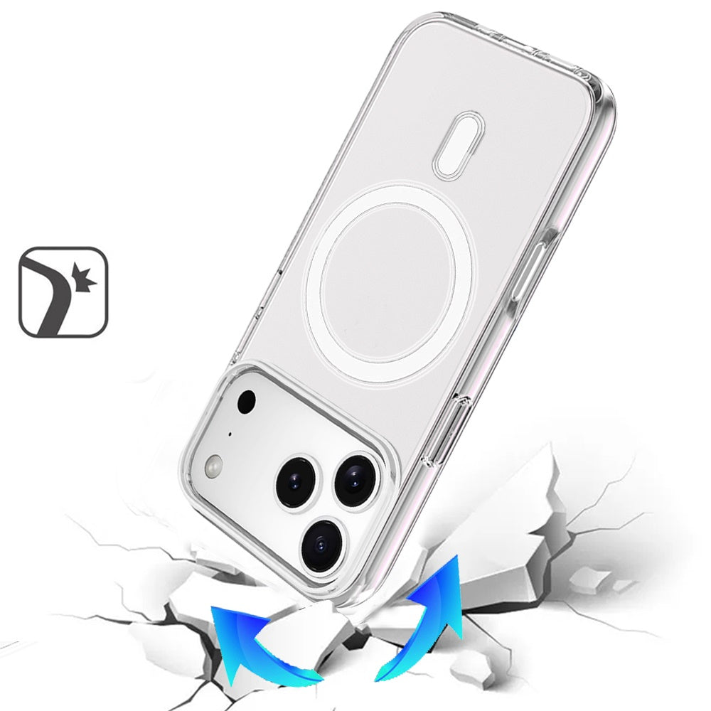 iPhone 17 Pro Max Magnetic Circle Case – Clear - iPhone17accs