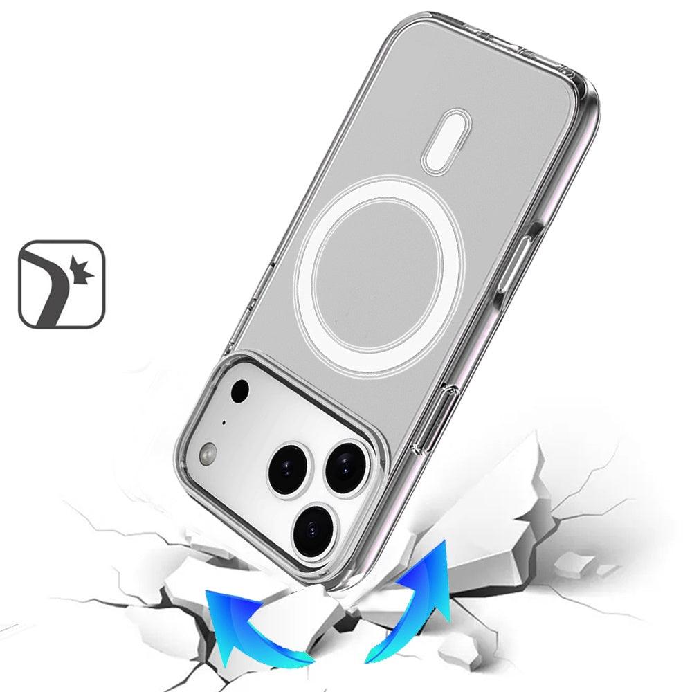 iPhone 17 Pro Max Magnetic Circle Case – Smoke - iPhone17accs