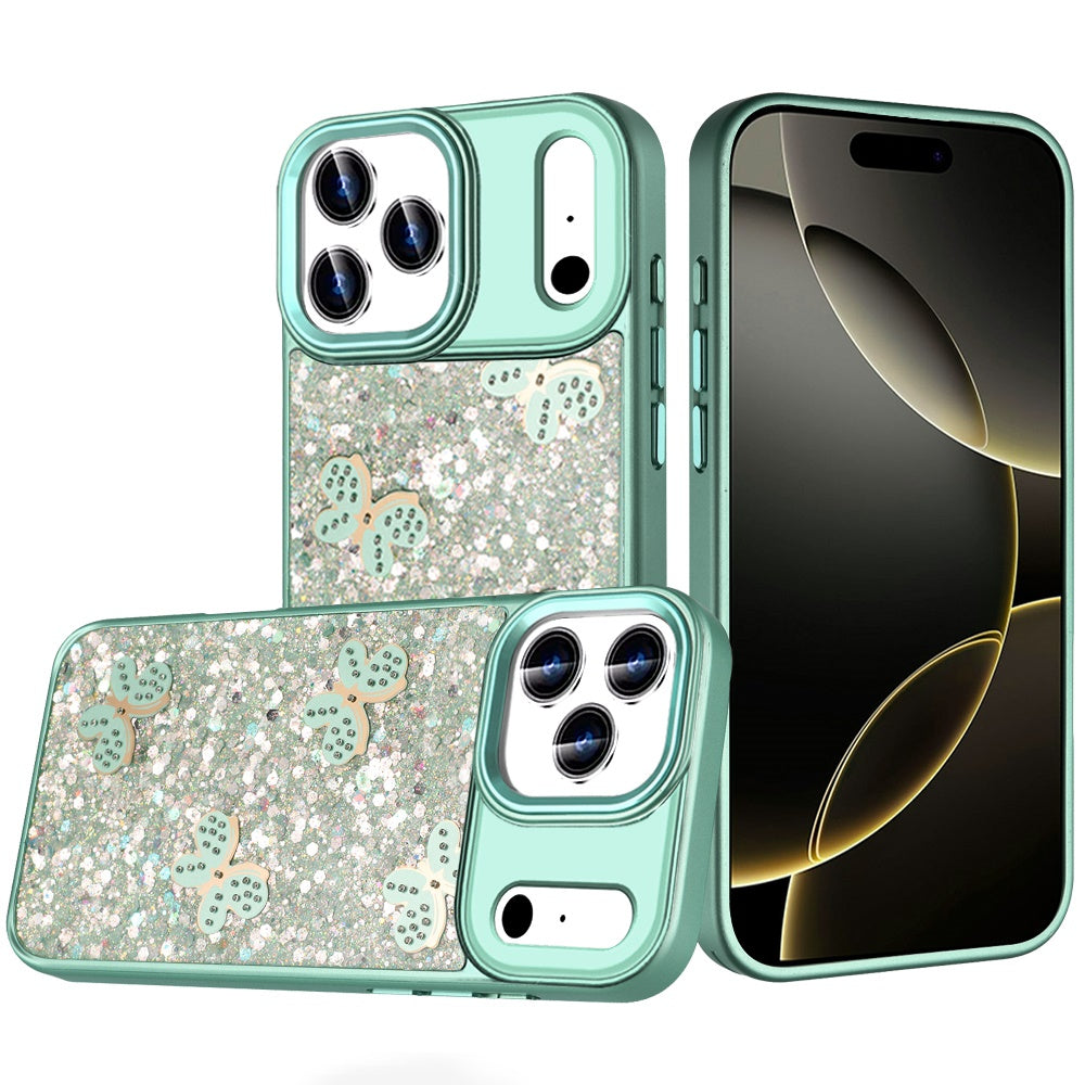 iPhone 17 Pro Max Metal Case – Teal - iPhone17accs