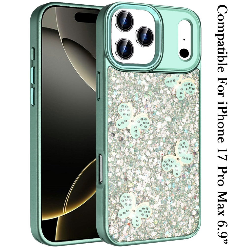 iPhone 17 Pro Max Metal Case – Teal - iPhone17accs