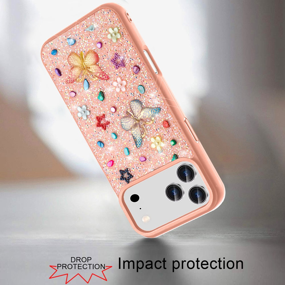 iPhone 17 Pro Max Hybrid Case – Light Pink - iPhone17accs