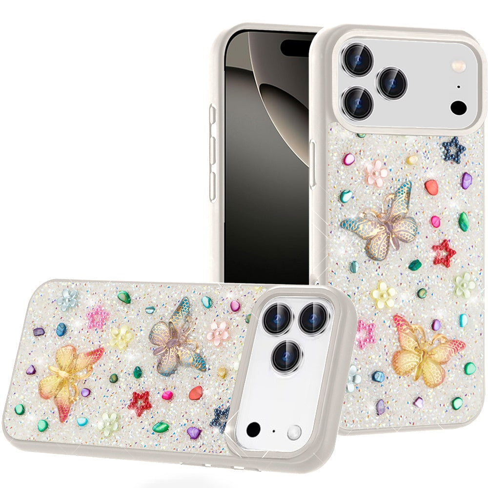 iPhone 17 Pro Max Hybrid Case – White - iPhone17accs