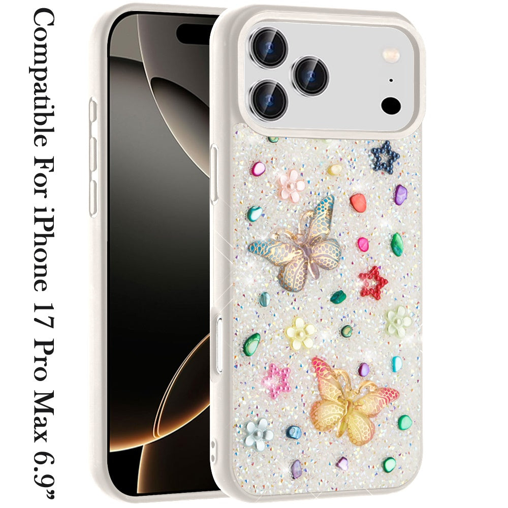 iPhone 17 Pro Max Hybrid Case – White - iPhone17accs