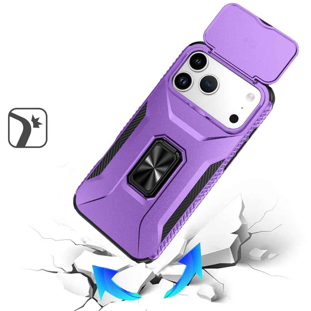 iPhone 17 Pro Max Magnetic Circle Case – Purple - iPhone17accs