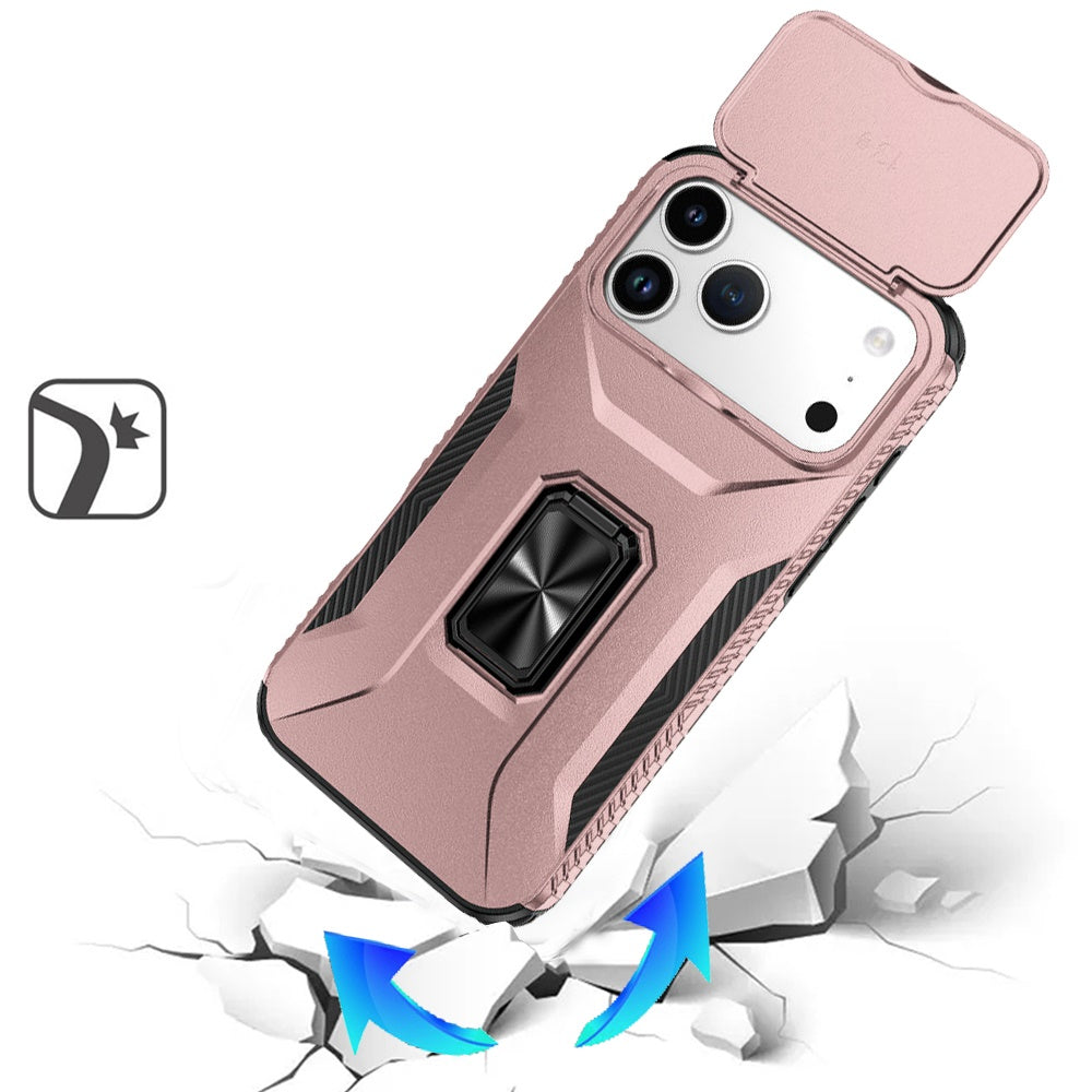 iPhone 17 Pro Max Magnetic Circle Case – Rose Gold - iPhone17accs