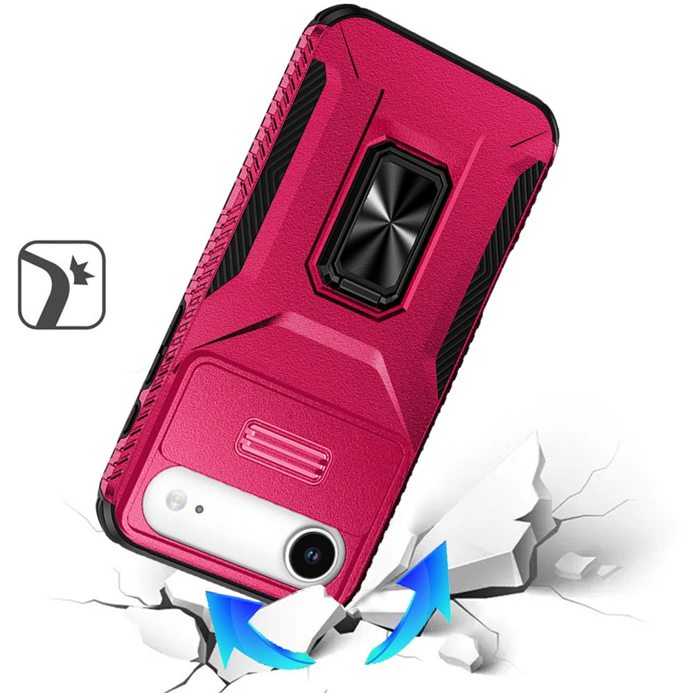 iPhone 17 Air Magnetic Circle Case – Hot Pink - iPhone17accs