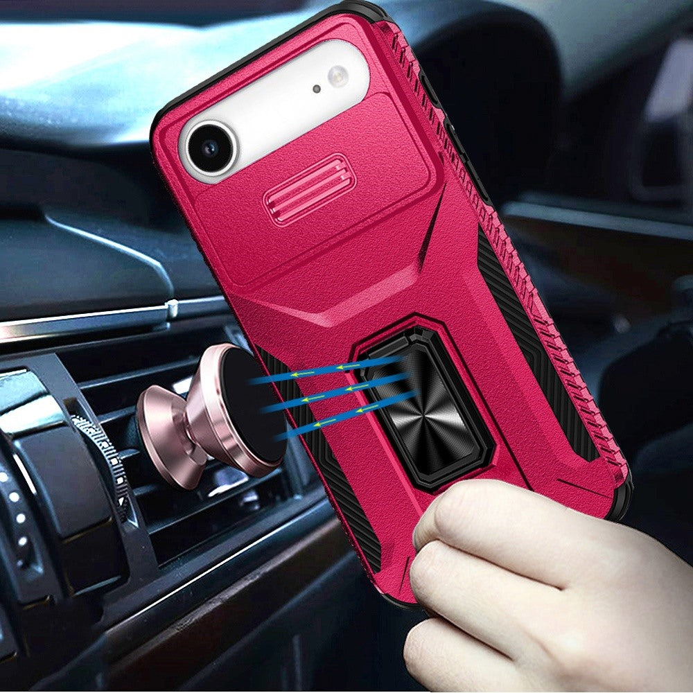 iPhone 17 Air Magnetic Circle Case – Hot Pink - iPhone17accs
