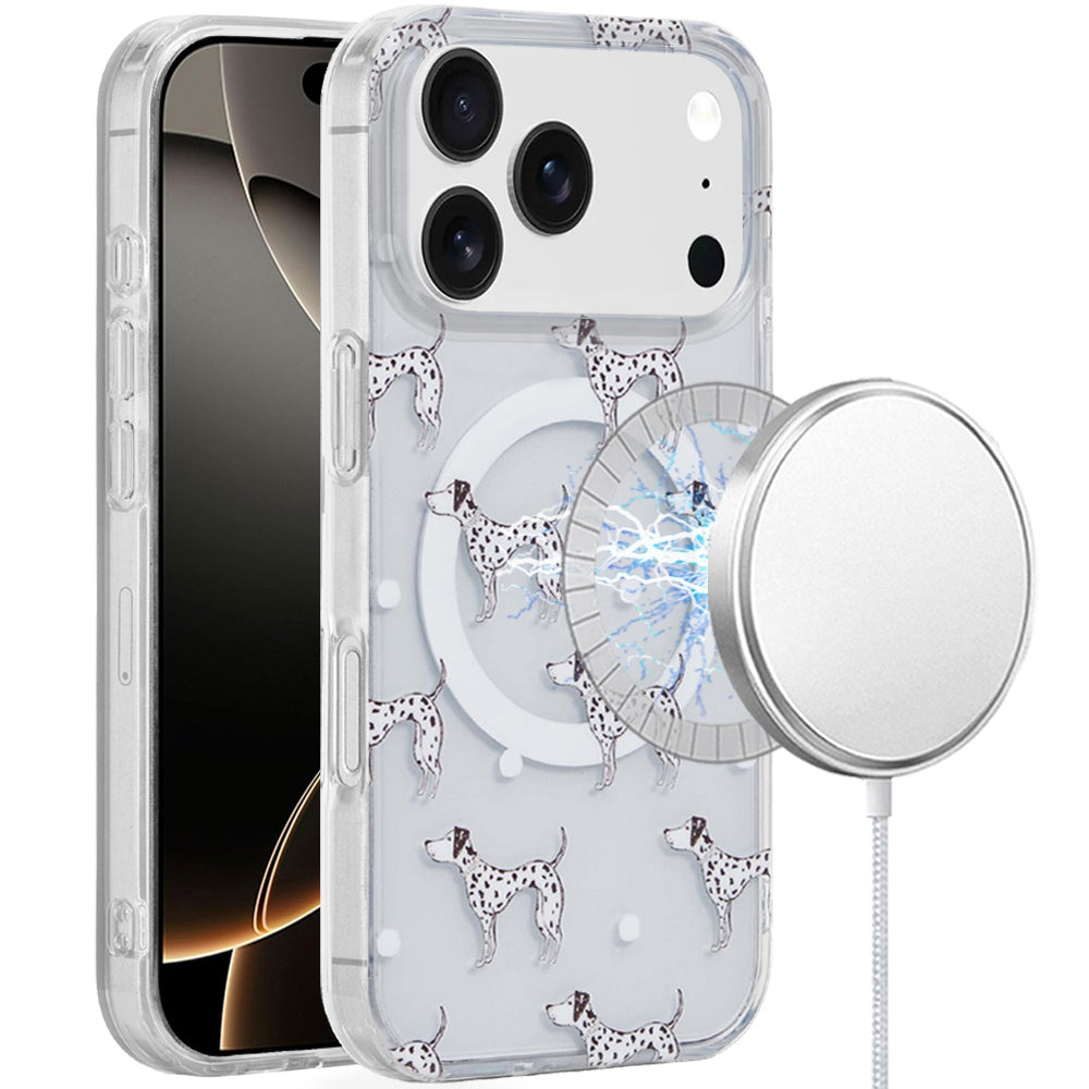 iPhone 17 Pro Max Magnetic Circle Case – Dogs - iPhone17accs