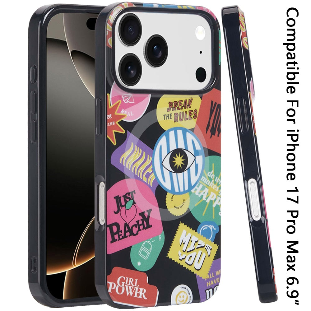iPhone 17 Pro Max Magnetic Circle Case – Fashion Rebel - iPhone17accs