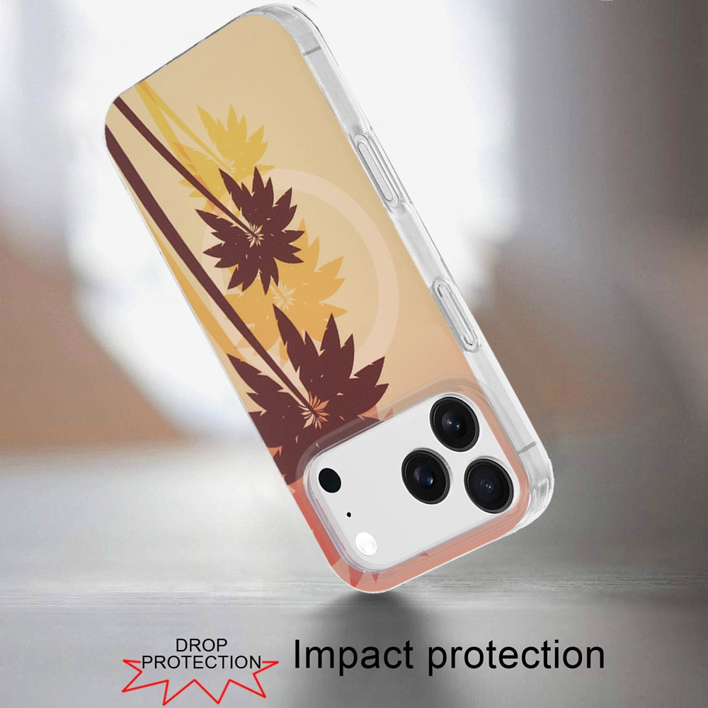 iPhone 17 Pro Magnetic Circle Case – Coconut Palm - iPhone17accs