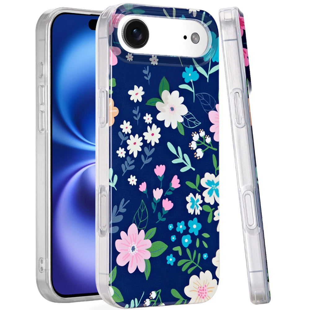 iPhone 17 Air Magnetic Circle Case – Galaxy Floral - iPhone17accs