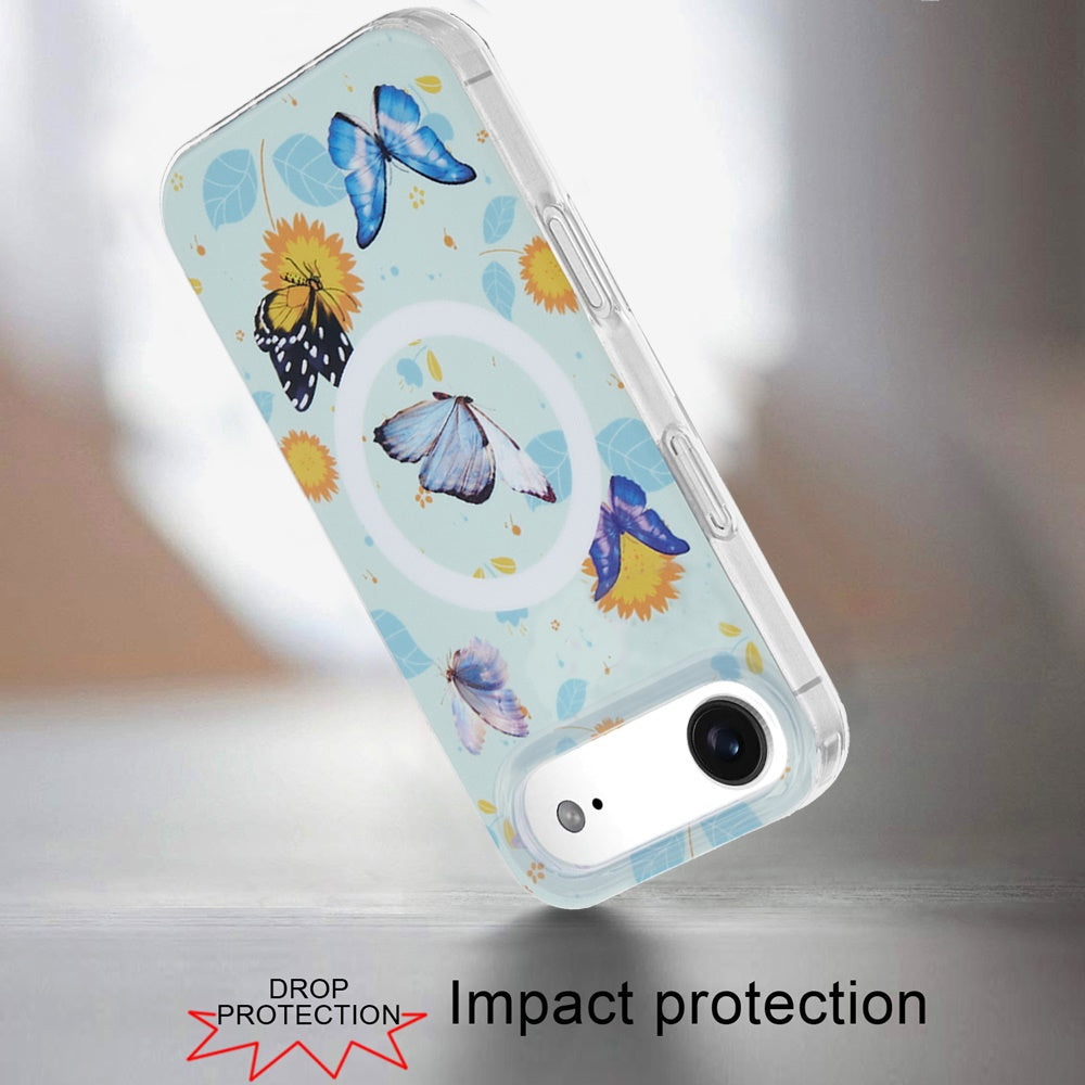 iPhone 17 Air Magnetic Circle Case – Mystic Butterflies - iPhone17accs
