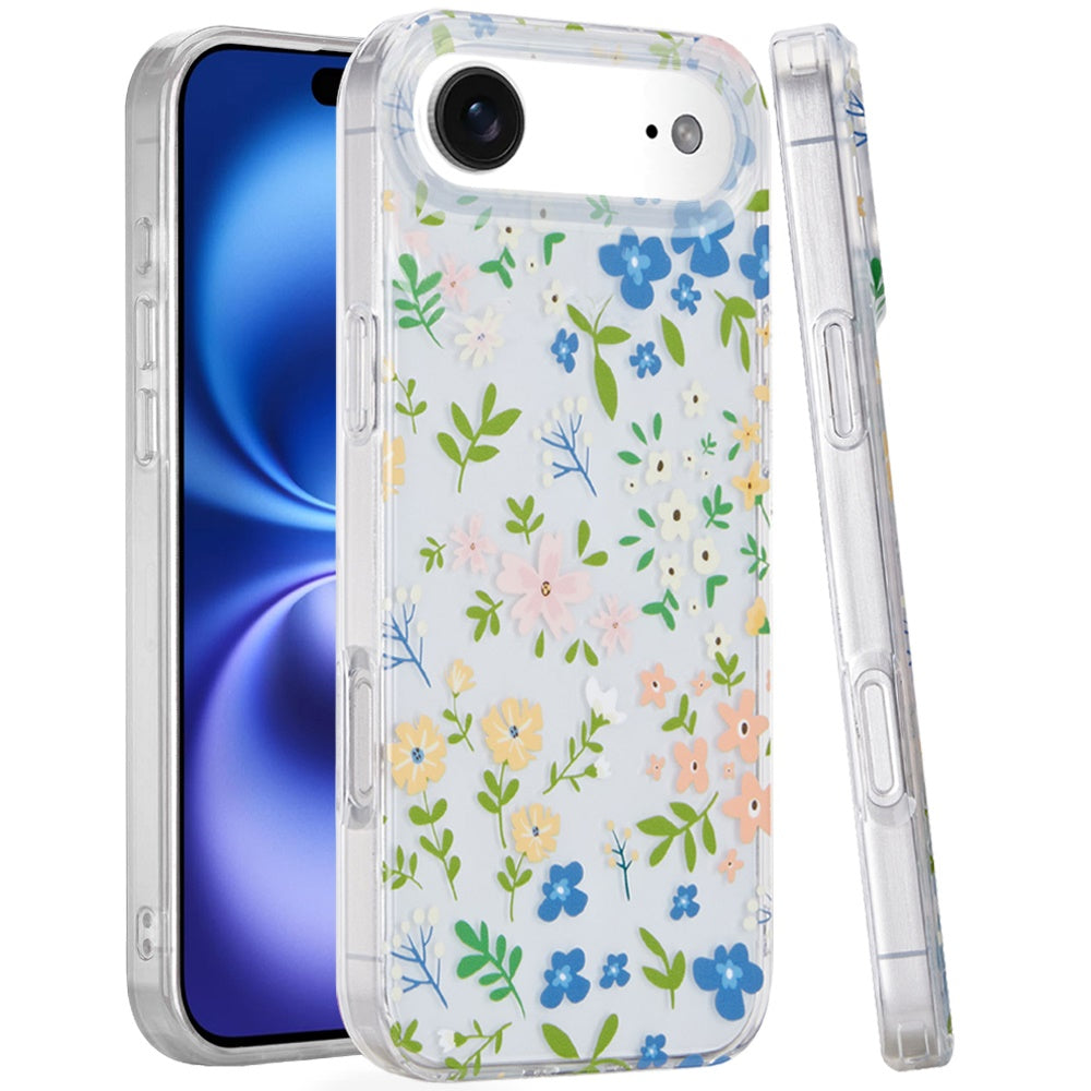 iPhone 17 Air Magnetic Circle Case – Mulitcolor Floral - iPhone17accs
