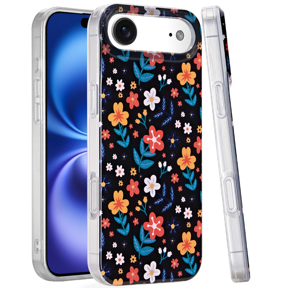 iPhone 17 Air Magnetic Circle Case – Nightly Floral - iPhone17accs