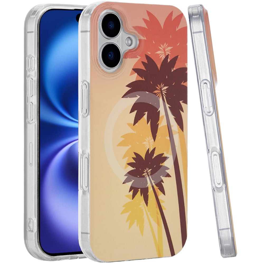 iPhone 17 Magnetic Circle Case – Coconut Palm - iPhone17accs