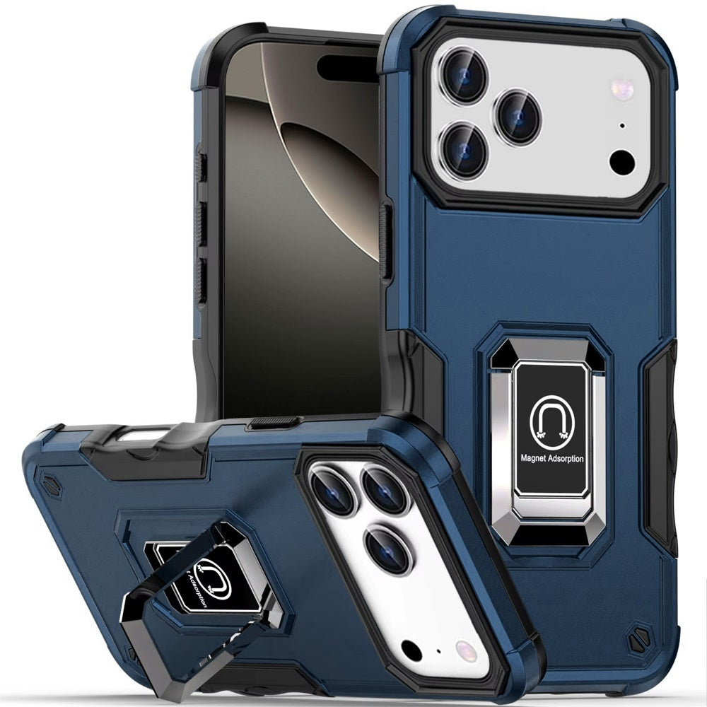 iPhone 17 Pro Max Magnetic Circle Case – Blue - iPhone17accs