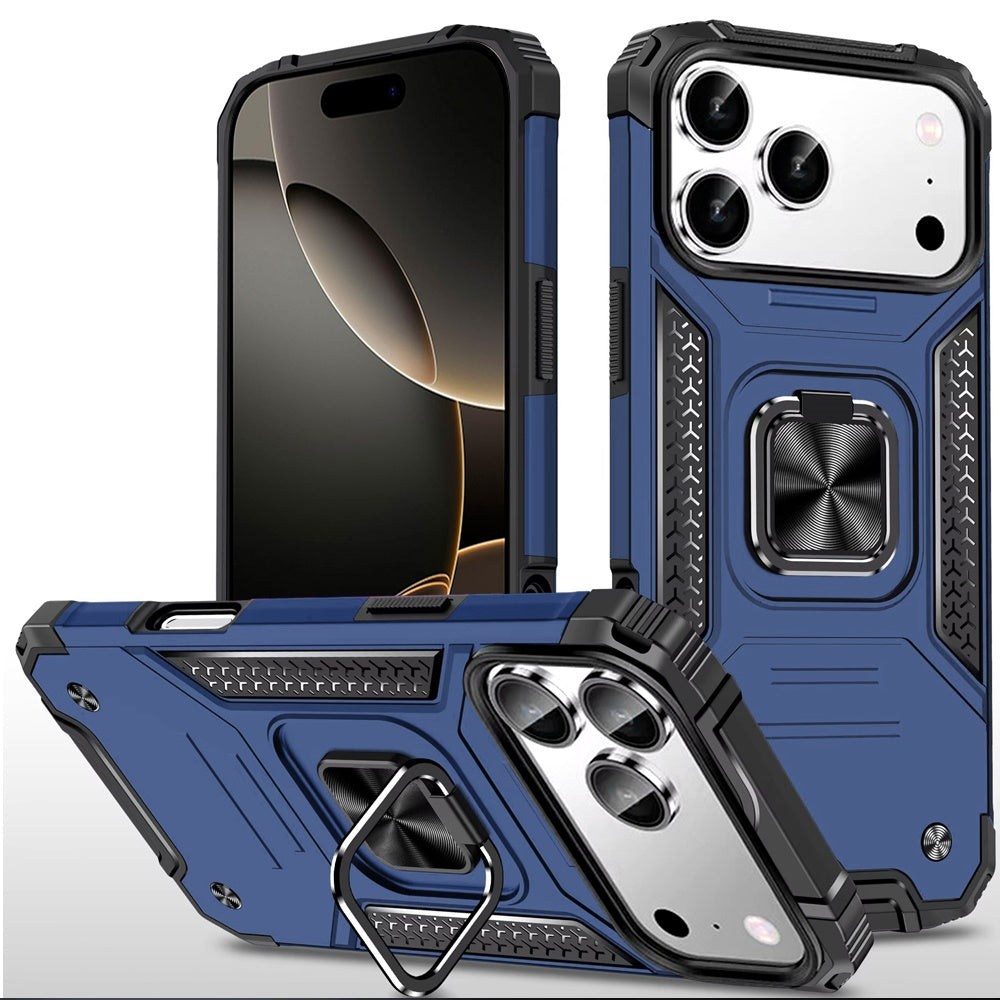 iPhone 17 Pro Max Magnetic Circle Case – Blue - iPhone17accs