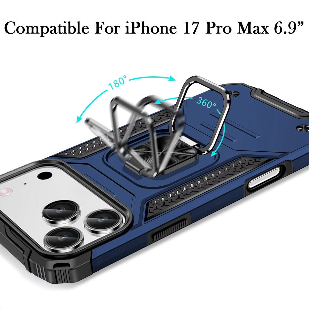 iPhone 17 Pro Max Magnetic Circle Case – Blue - iPhone17accs