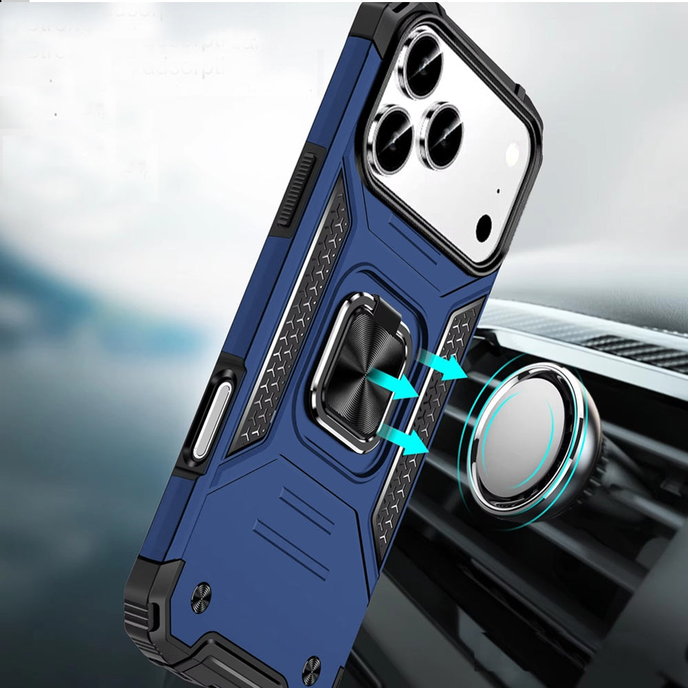 iPhone 17 Pro Max Magnetic Circle Case – Blue - iPhone17accs