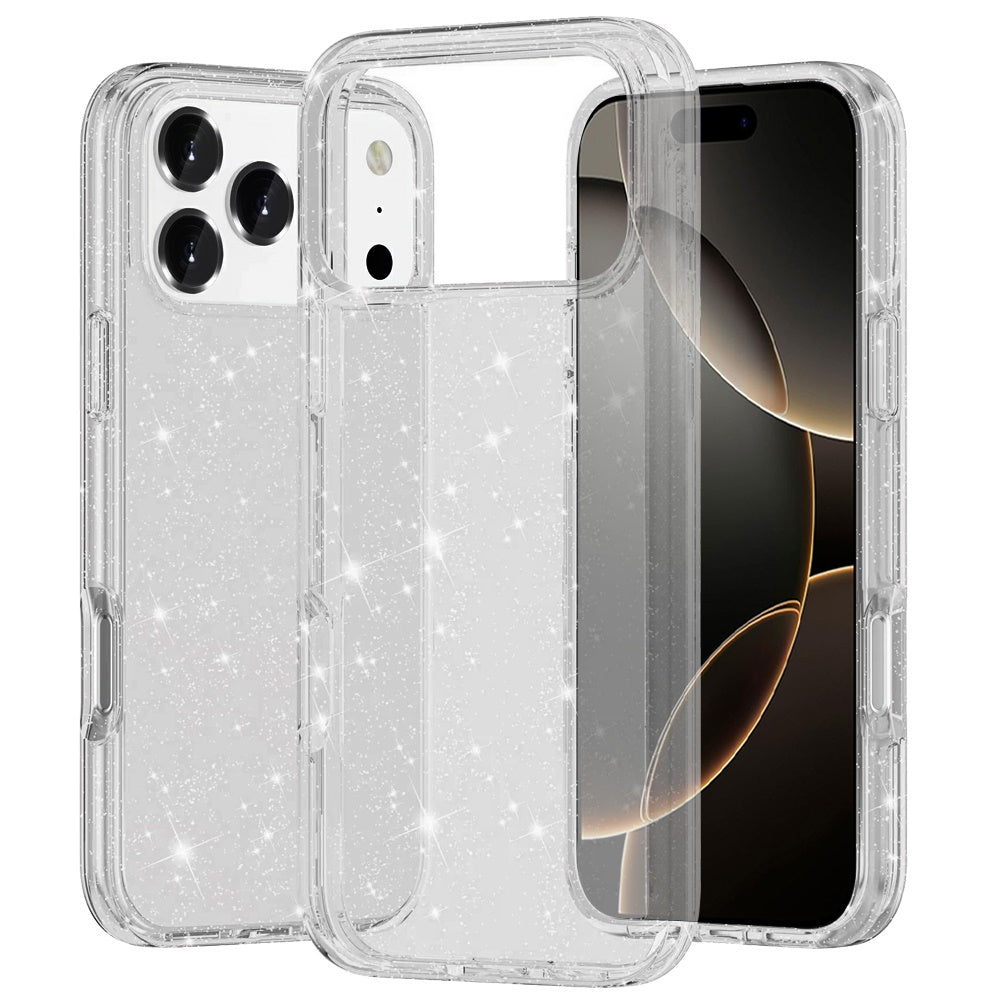 iPhone 17 Pro Max Hybrid Case – Clear - iPhone17accs