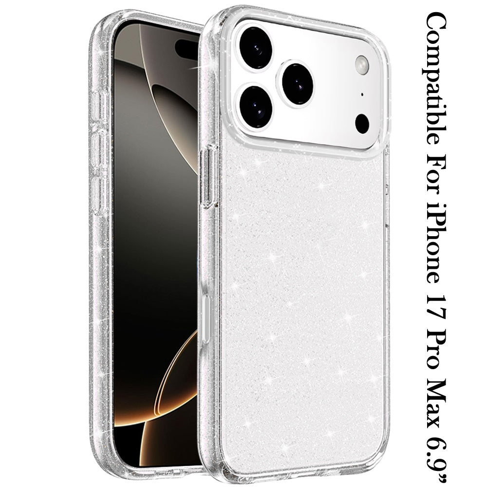 iPhone 17 Pro Max Hybrid Case – Clear - iPhone17accs