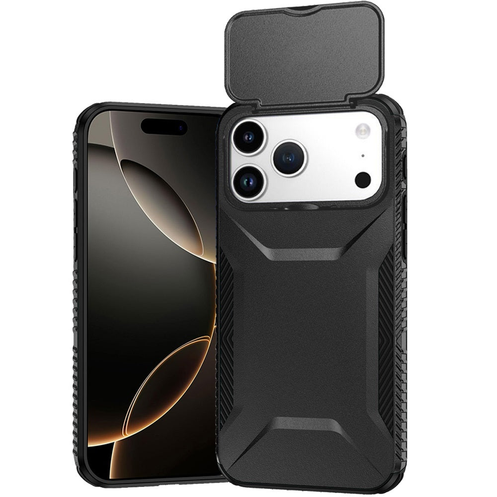 iPhone 17 Pro Max Hybrid Case – Black - iPhone17accs